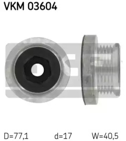 Механизм свободного хода SKF VKM 03604